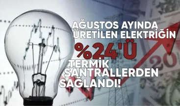 Ağustos Ayında Üretilen Elektriğin %24’ü Termik Santrallerden Sağlandı, Tüketim İse Yine Azaldı – TBC Capital