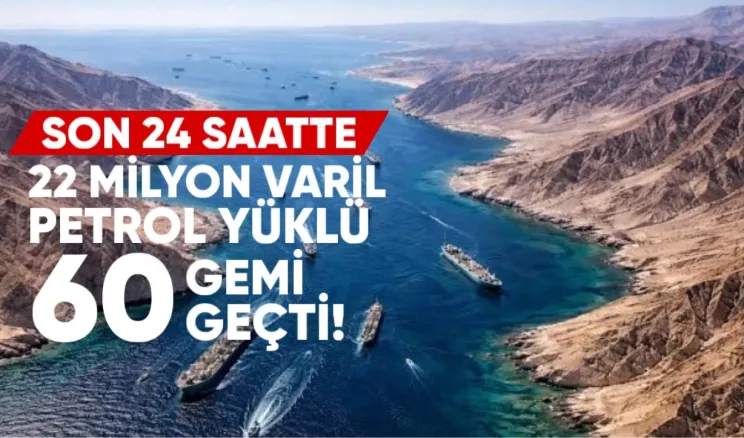 Son 24 Saatte Hürmüz Boğazı’nı 22 Milyon Varil Petrol Yüklü 60 Gemi Geçti