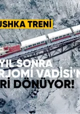Altı yıl aradan sonra, ünlü “Kukushka” treni, Borjomi Vadisi’ne geri dönüyor! 🏔️ 🚂