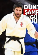 Gürcü judocu İlya Sulamanidze, 100 kg’daki dünya şampiyonu oldu.