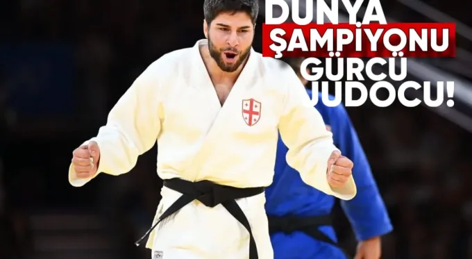 Gürcü judocu İlya Sulamanidze, 100 kg’daki dünya şampiyonu oldu.