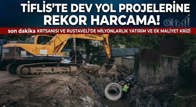 Tiflis’te Rustaveli Bulvarı’nın yenileme maliyeti 578 bin lari arttı