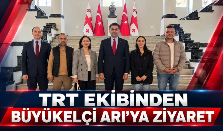 TRT Ekibinden Büyükelçi Mustafa Türker Arı’ya Ziyaret