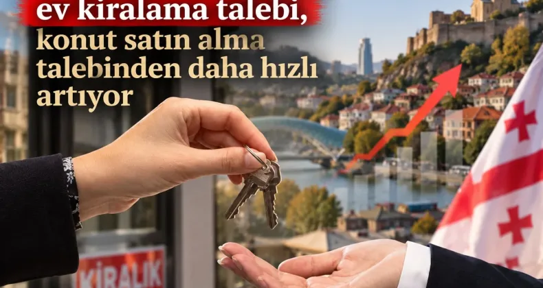 Rusların Gürcistan’da ev kiralama talebi, konut satın alma talebinden daha hızlı artıyor