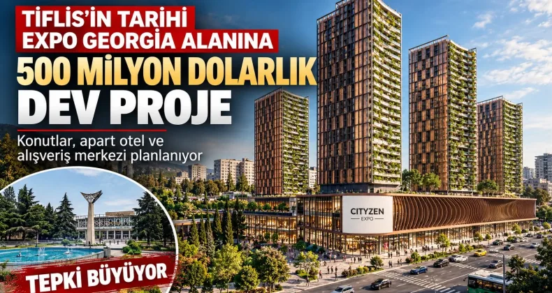 Tiflis’in Didube semtindeki, ana yeşil alan olan ve Sovyet modernizminin bir anıtı olan Expo Georgia’nın arazisinde, altı çok katlı konut binası, bir apart otel ve bir alışveriş merkezi inşa edilmesi planlanıyor.